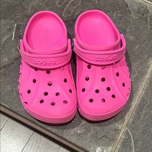 CROCS Kids Bright Pink Sandals